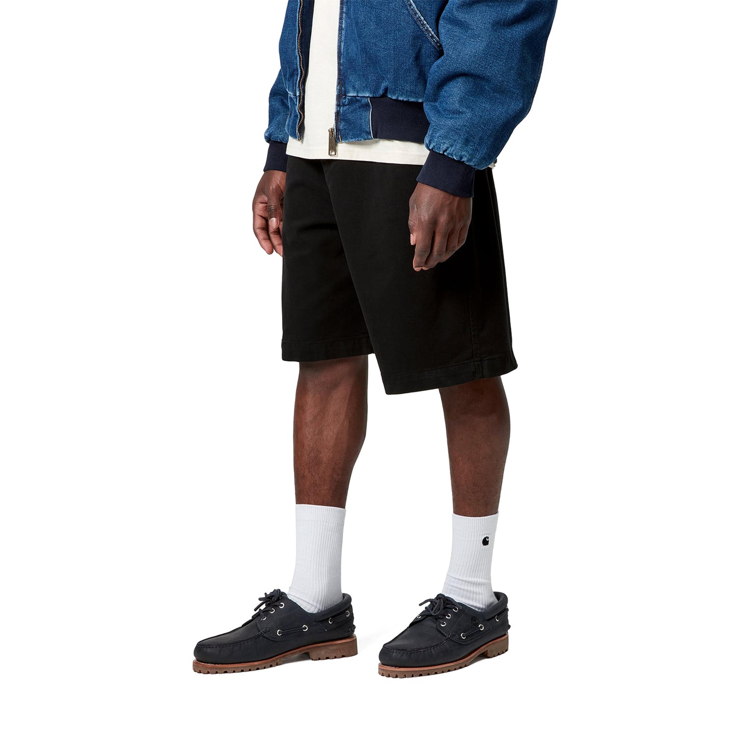 Carhartt WIP Floyde Short Black garment dyed  - I03358789GD