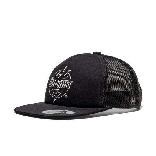 Carhartt WIP Ablaze Trucker Cap Black/White  - I0336270D2XX