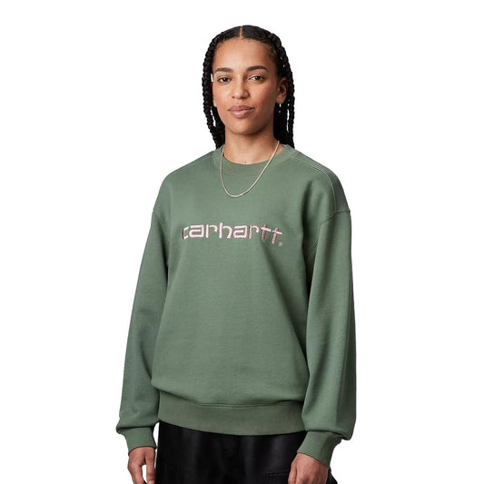 Carhartt WIP W Carhartt Sweat Park/Hortensis  - I0336472RXXX