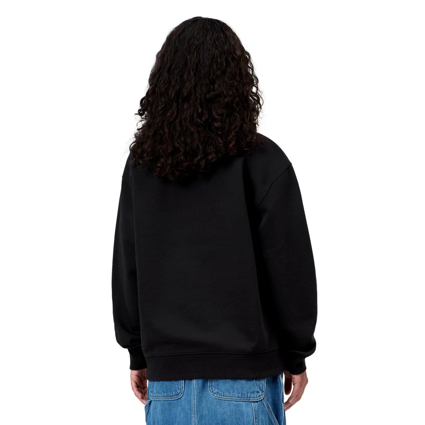 Carhartt WIP W Carhartt Sweat Black/Hortensia  - I0336472W6XX
