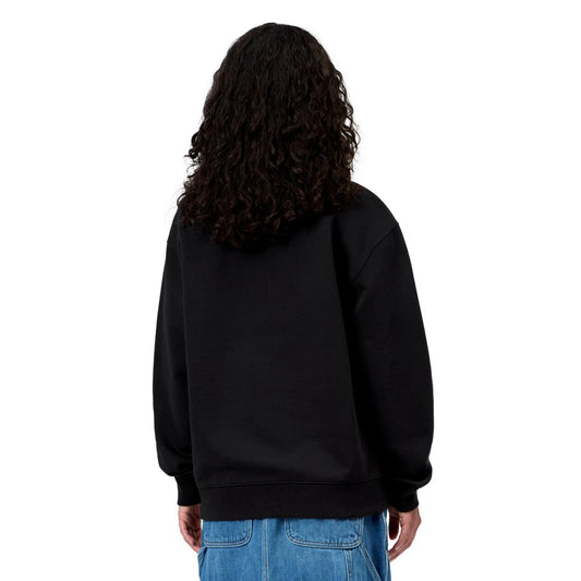 Carhartt WIP W Carhartt Sweat Black/Hortensia  - I0336472W6XX