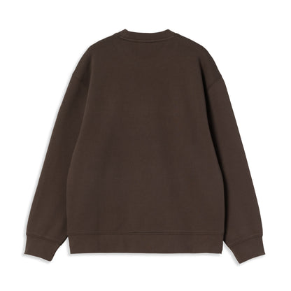 Carhartt WIP W Carhartt Sweat Vitola/Phlox  - I03364739LXX
