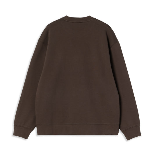 Carhartt WIP W Carhartt Sweat Vitola/Phlox  - I03364739LXX