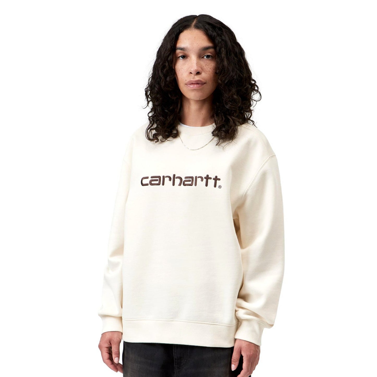 Carhartt WIP W Carhartt Sweat Wax/Palisander  - I0336473LIXX