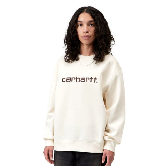 Carhartt WIP W Carhartt Sweat Wax/Palisander  - I0336473LIXX