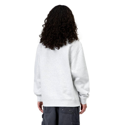 Carhartt WIP W Carhartt Sweat Ash Heather/Cozy Purple  - I0336473PNXX