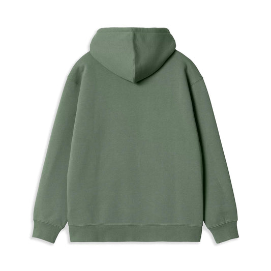 Carhartt WIP W Hooded Carhartt Sweat Park/Hortensis  - I0336482RXXX