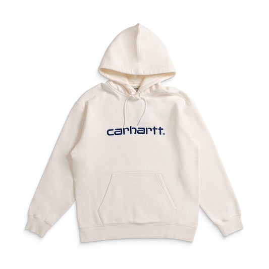 Carhartt WIP W Hooded Carhartt Sweat Wax/Wolfsbane  - I03364831ZXX