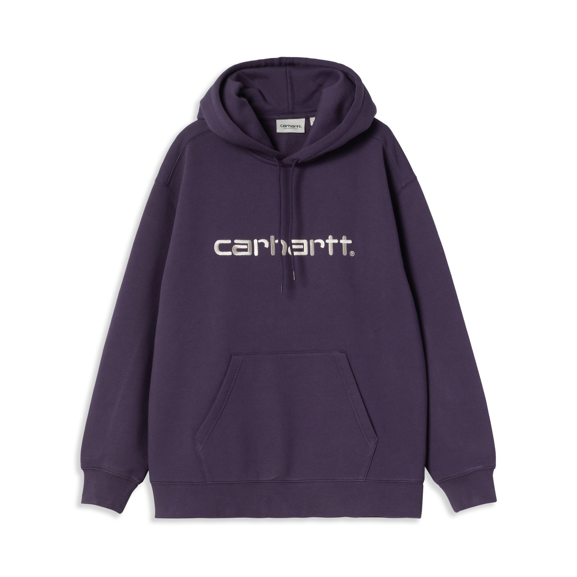 Carhartt WIP W Hooded Carhartt Sweat Lokers/Salt  - I03364838IXX