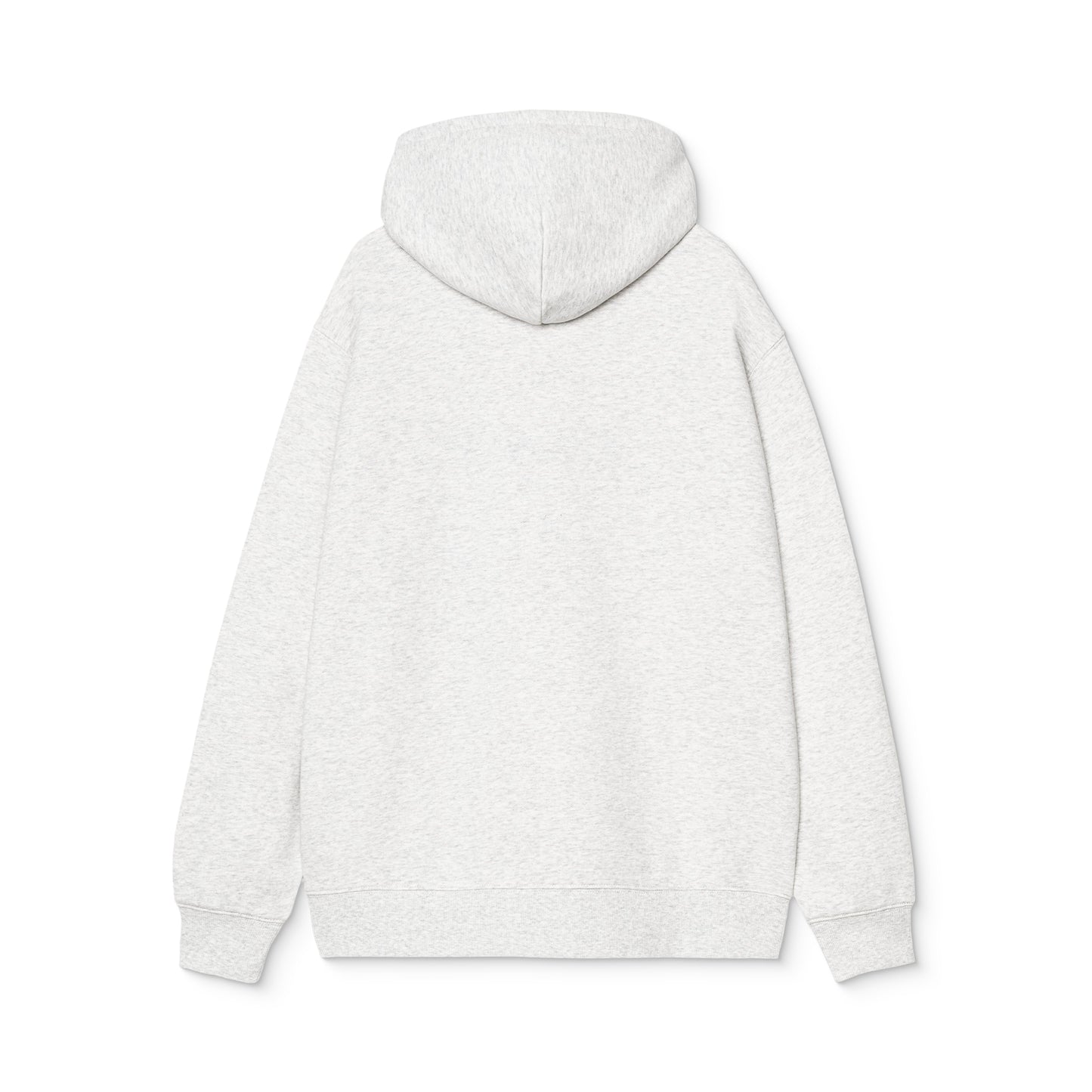 Carhartt WIP W Hooded Carhartt Sweat Ash Heather/Salt  - I03364839KXX
