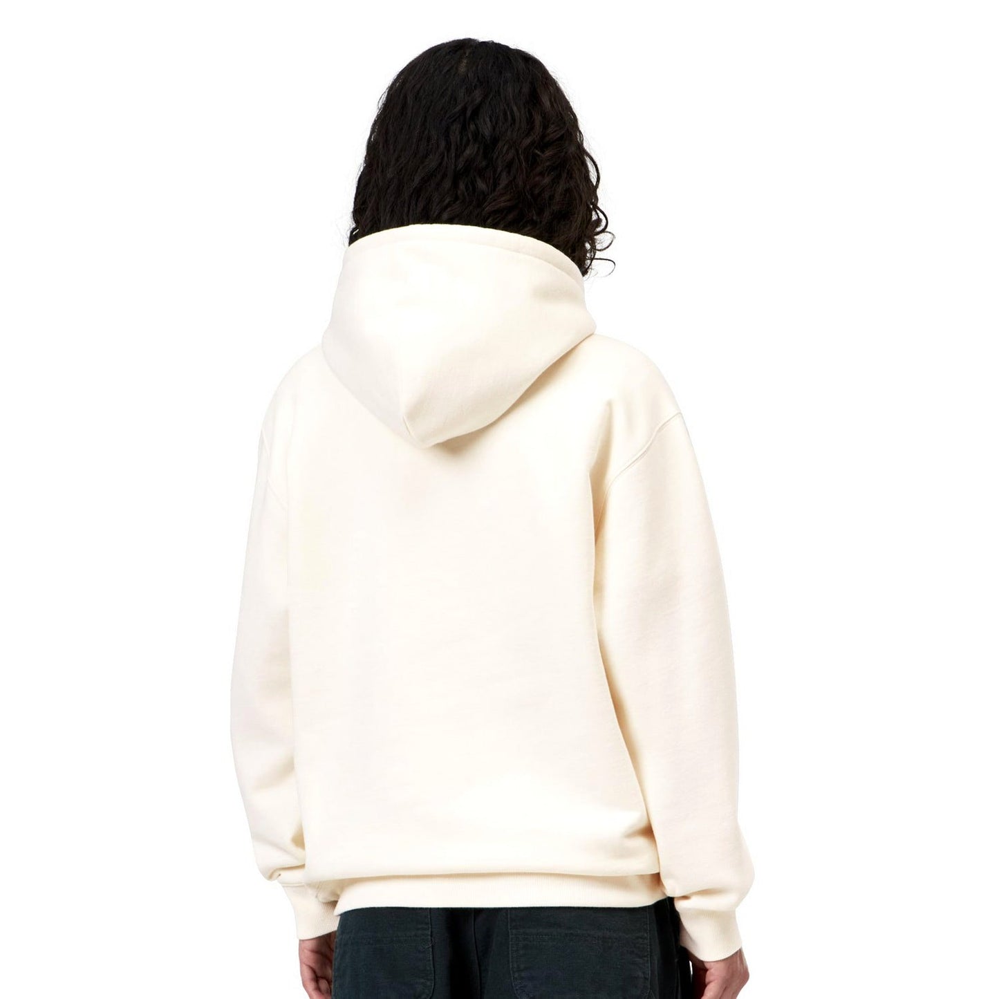 Carhartt WIP W Hooded Carhartt Sweat Wax/Palisander  - I0336483LIXX