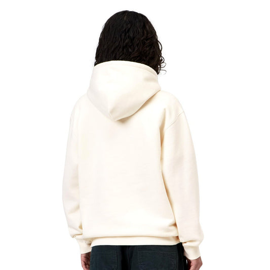 Carhartt WIP W Hooded Carhartt Sweat Wax/Palisander  - I0336483LIXX