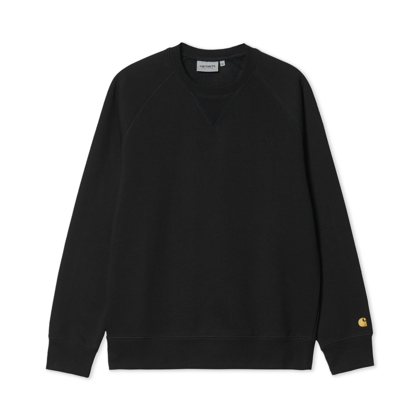 Carhartt WIP Chase Sweat Black/Gold  - I03366000FXX