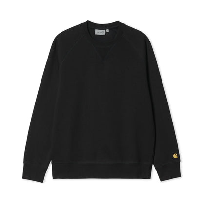 Carhartt WIP Chase Sweat Black/Gold  - I03366000FXX