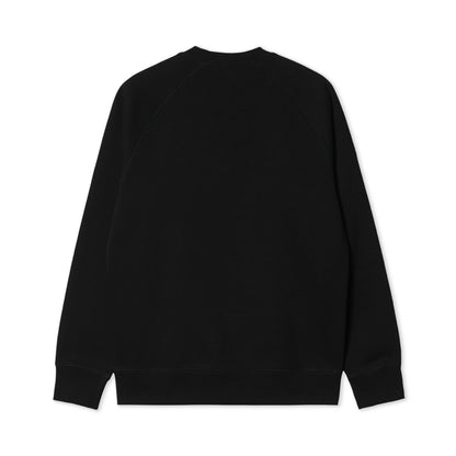 Carhartt WIP Chase Sweat Black/Gold  - I03366000FXX