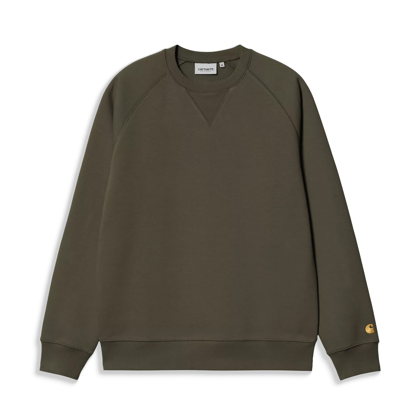 Carhartt WIP Chase Sweat Olive/Gold  - I0336603CBXX