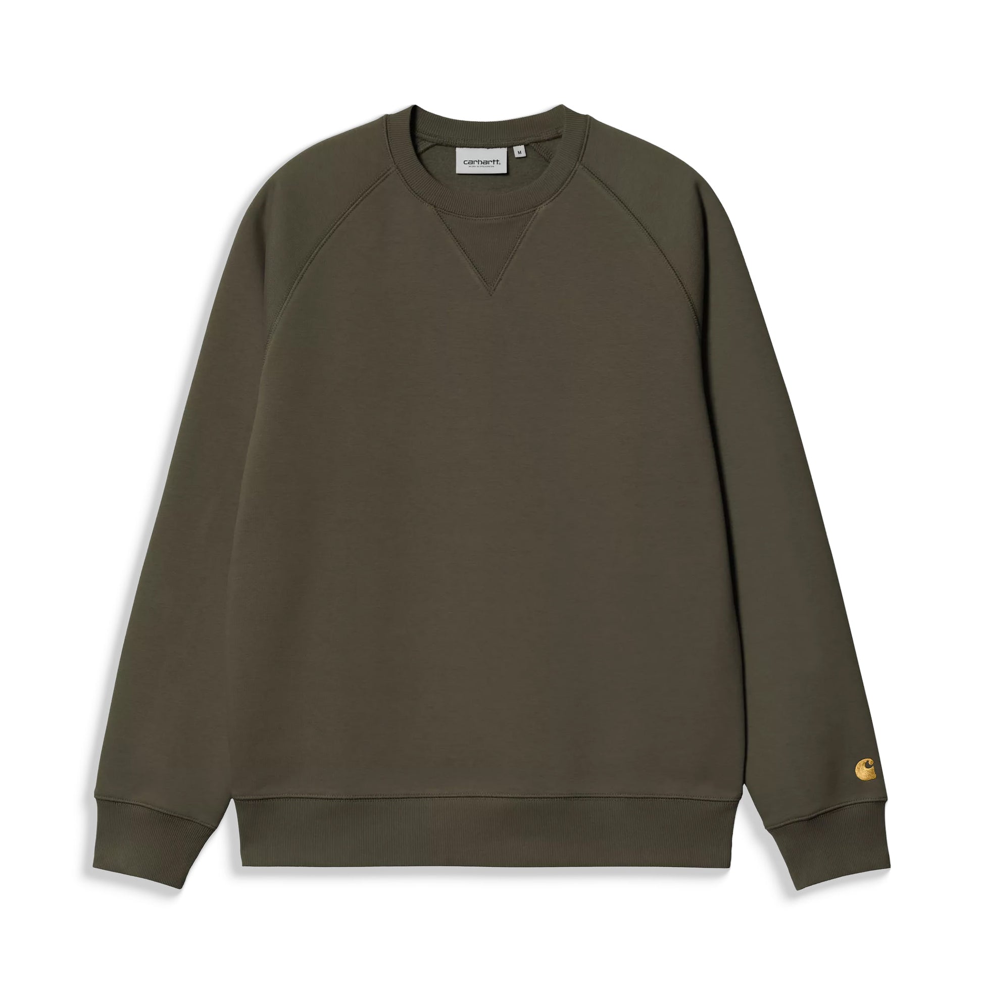 Carhartt WIP Chase Sweat Olive/Gold  - I0336603CBXX