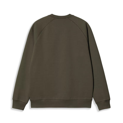 Carhartt WIP Chase Sweat Olive/Gold  - I0336603CBXX