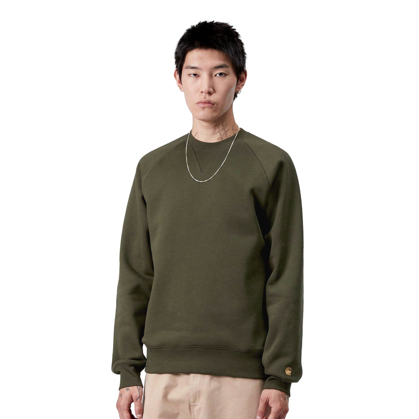 Carhartt WIP Chase Sweat Olive/Gold