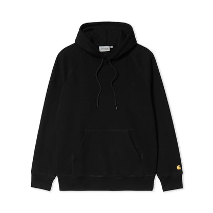 Carhartt WIP Hooded Chase Sweat Black/Gold  - I03366100FXX