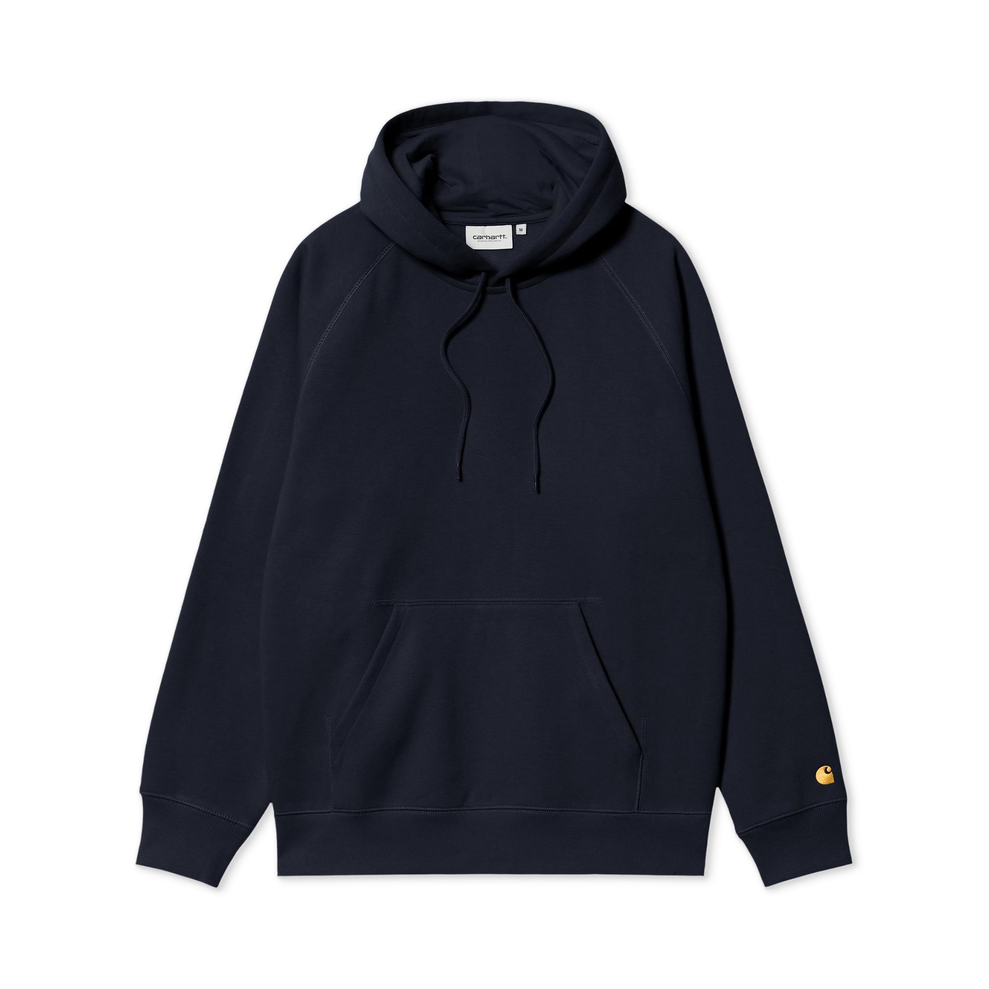 Carhartt WIP Hooded Chase Sweat Dark Navy/Gold  - I03366100HXX