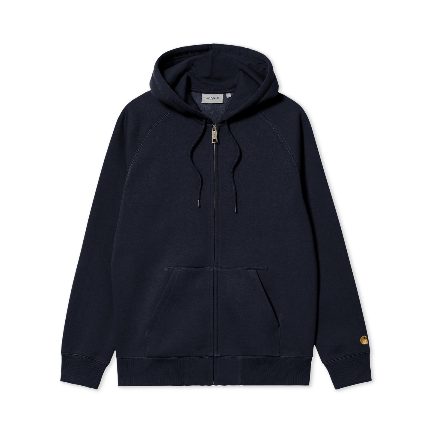Carhartt WIP Hooded Chase Jacket Dark Navy/Gold  - I03366400HXX