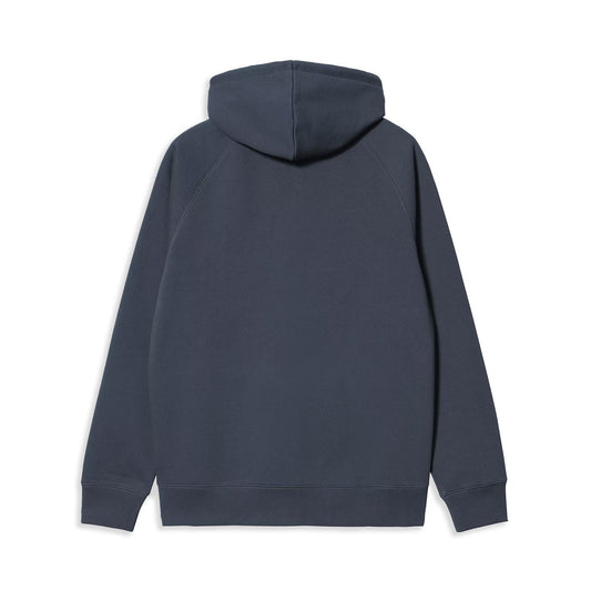 Carhartt WIP Hooded Chase Jacket Silver Dusky Blue/Gold  - I0336642Q8XX