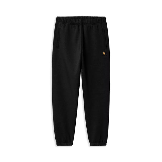 Carhartt WIP Chase Sweat Pant Black/Gold  - I03366700FXX