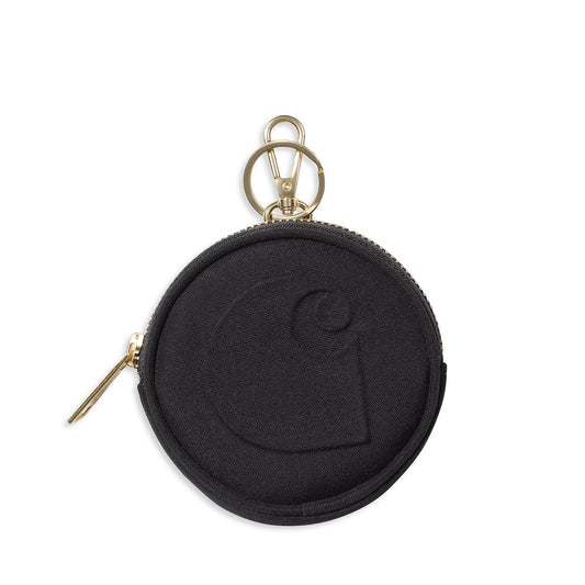 Carhartt WIP Clarton Zip Wallet Black  - I03378089XX