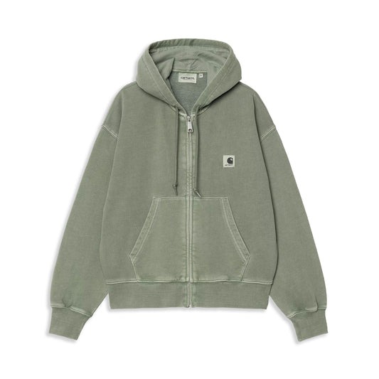 Carhartt WIP W Hooded Nelson Jacket Park garment dyed  - I0338301YFGD