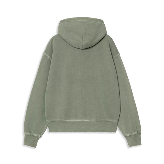 Carhartt WIP W Hooded Nelson Jacket Park garment dyed  - I0338301YFGD