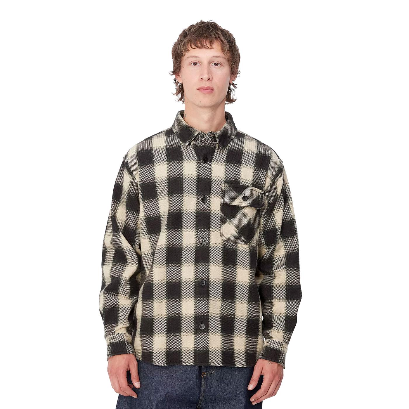 Carhartt WIP L/S Witten Shirt Wall  - I0338342GSXX