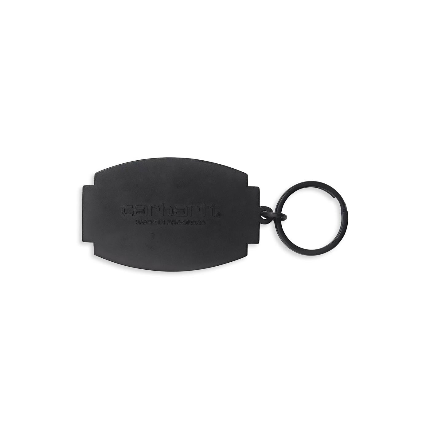 Carhartt WIP Press Script Keychain Zinc Alloy Arctic Lime  - I03386829TXX