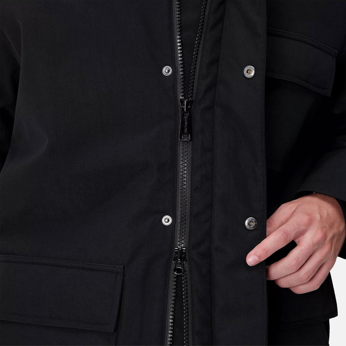 Carhartt WIP Clarton Jacket Black/Black  - I03387100EXX