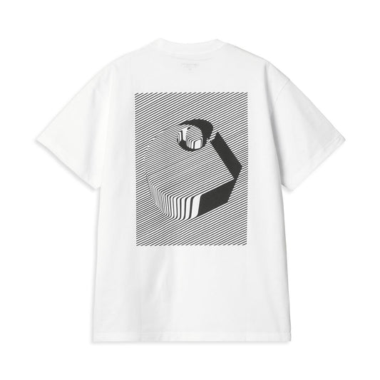 Carhartt WIP S/S Jalou C T-Shirt White/Black  - I03394400AXX