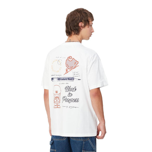 Carhartt WIP S/S Archivo T-Shirt White  - I03397602XX
