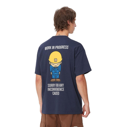Carhartt WIP S/S Sumimasen T-Shirt Air Force Blue  - I03399429LXX