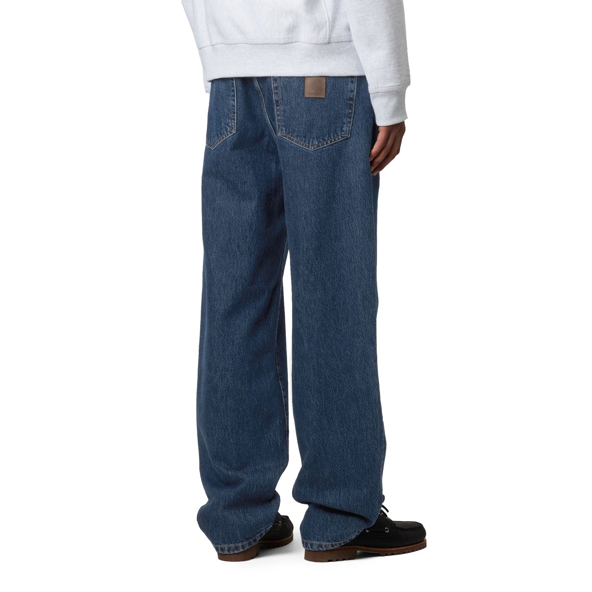 Carhartt WIP Aaron Pant Blue stone washed  - I0342370106