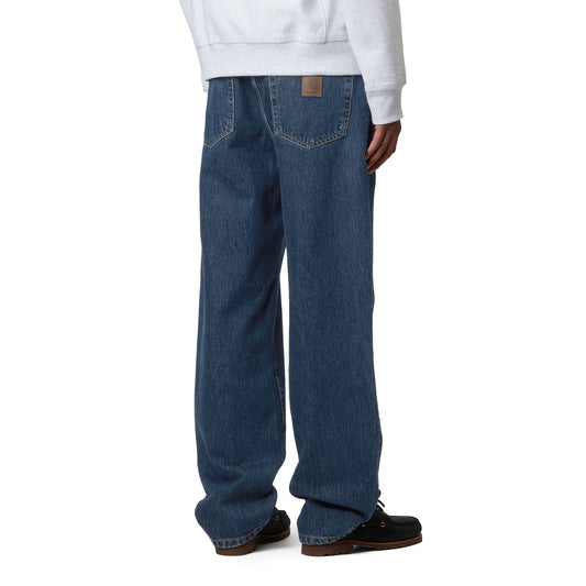 Carhartt WIP Aaron Pant Blue stone washed  - I0342370106