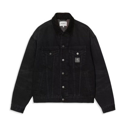 Carhartt WIP Dayton Trucker Jacket Black/Black  - I03431500E4O