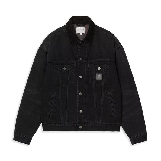 Carhartt WIP Dayton Trucker Jacket Black/Black  - I03431500E4O