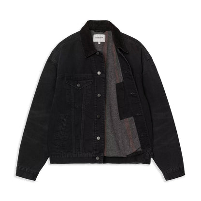 Carhartt WIP Dayton Trucker Jacket Black/Black  - I03431500E4O