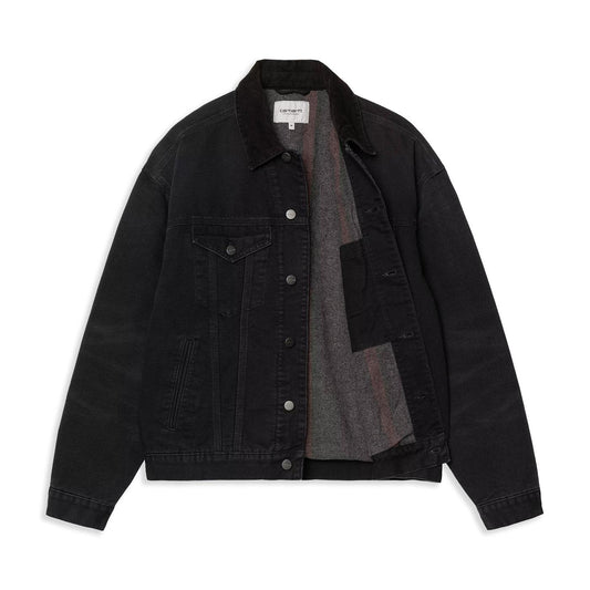 Carhartt WIP Dayton Trucker Jacket Black/Black  - I03431500E4O