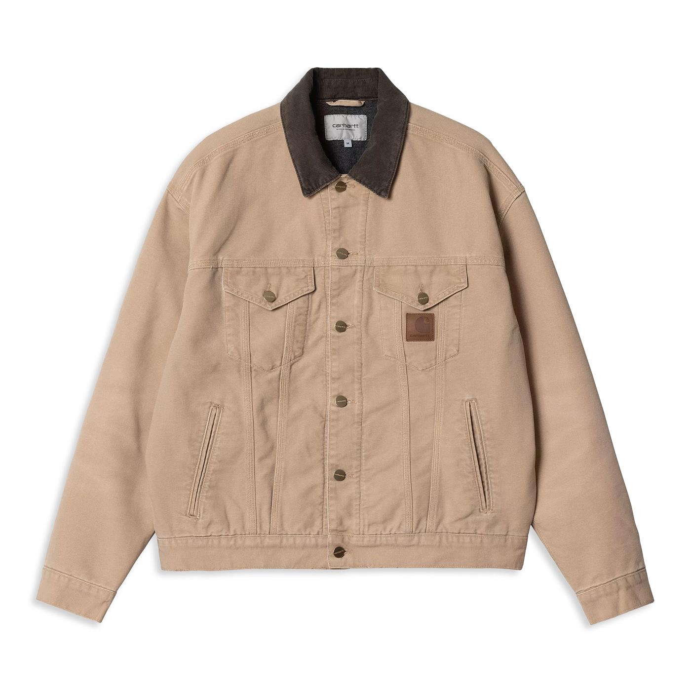 Carhartt WIP Dayton Trucker Jacket Dusty Hamilton Brown  - I0343152N24O