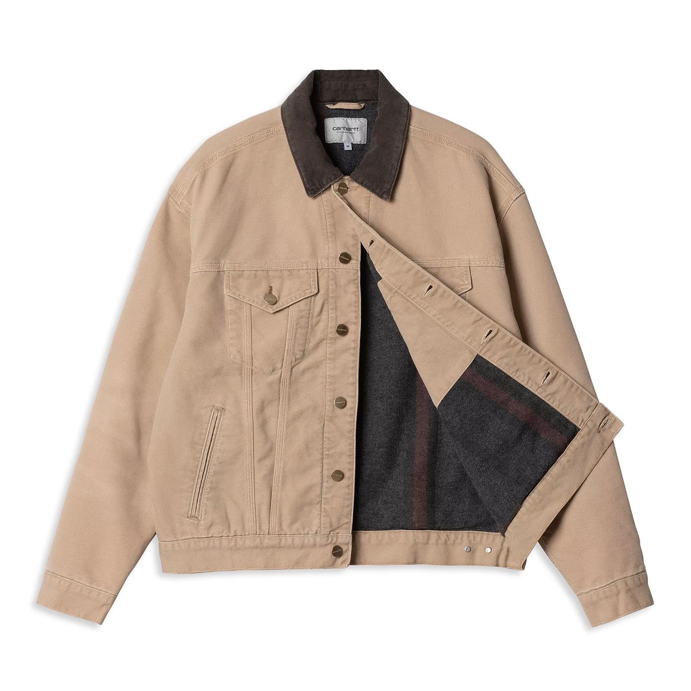 Carhartt WIP Dayton Trucker Jacket Dusty Hamilton Brown  - I0343152N24O