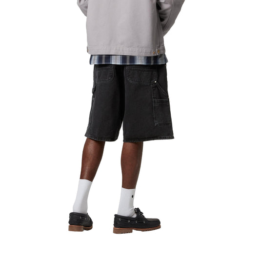 Carhartt WIP Rivet Short Black stone washed  - I0343198906