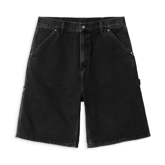 Carhartt WIP Rivet Short Black stone washed  - I0343198906