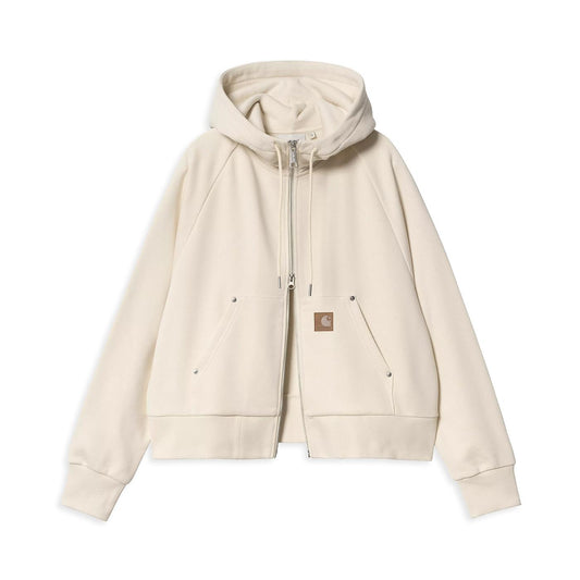 Carhartt WIP W Hooded Eldon Sweat Jacket Natural  - I03437405XX
