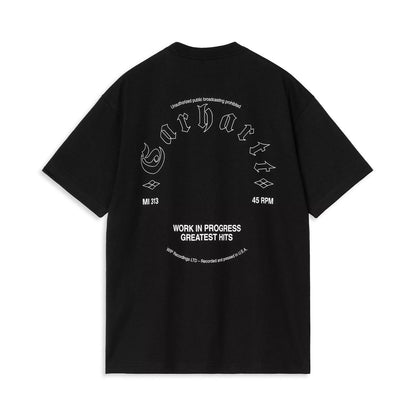 Carhartt WIP S/S Greatest Hits T-Shirt Black/White  - I0343940D2XX