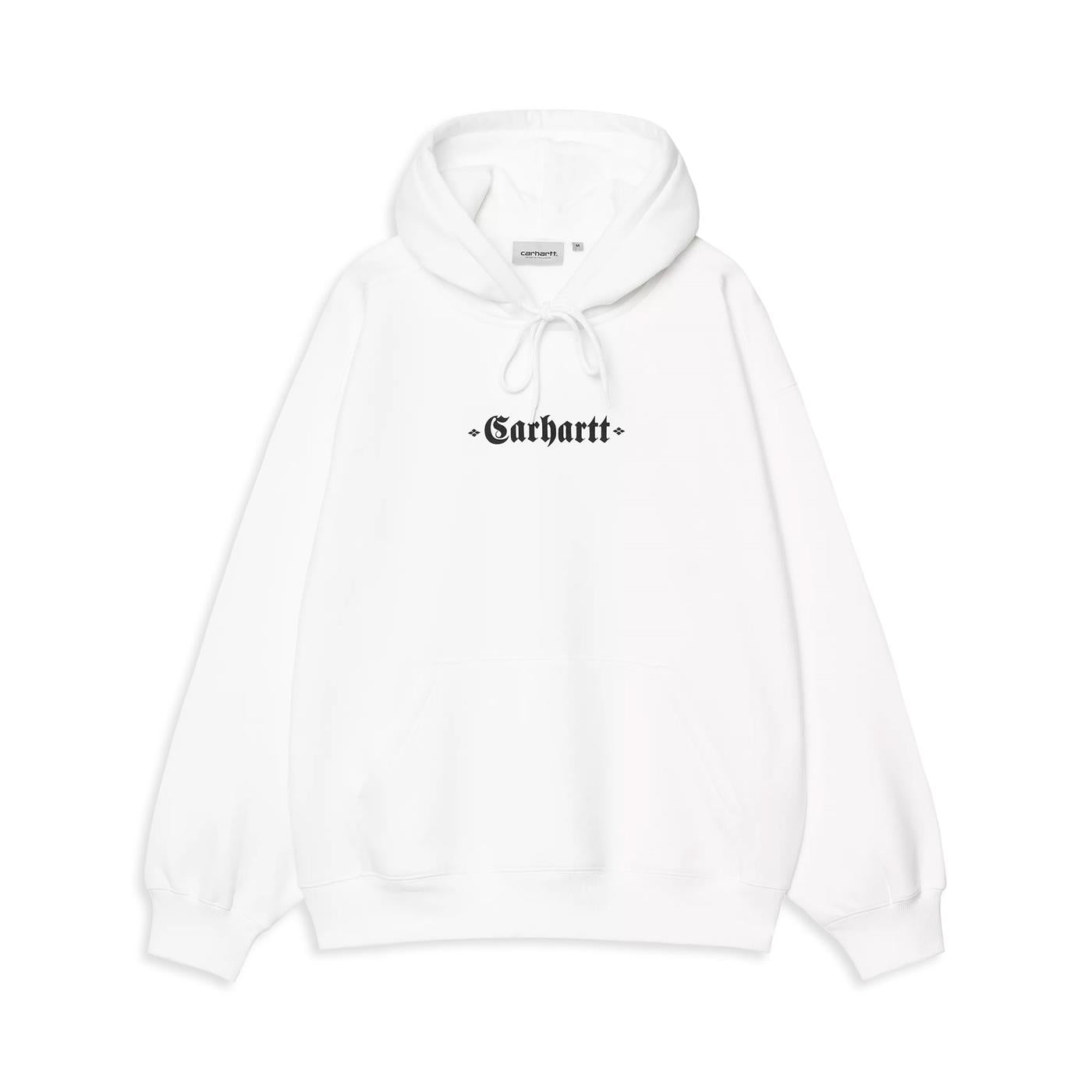 Carhartt WIP Hooded Greatest Hits Sweat White/Black  - I03441600AXX